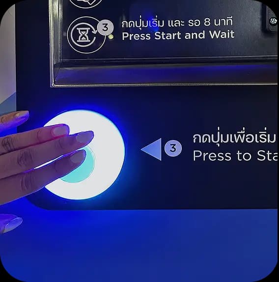 วิธีการใช้ ตู้อบหมวกกันน็อค น็อคแคร์ Noc Care วิธีการใช้ ตู้อบหมวกกันน็อค กดปุ่ม